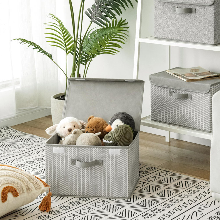 Latitude Run® Fabric Storage Bin Set Wayfair Canada